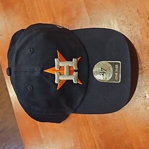 47 Brand Houston Astros Clean up home Navy Adjustable strap hat cap MLB NWT